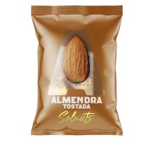 Solnuts Almendra tostada con piel 85gr