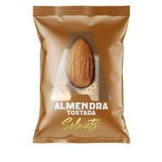 Solnuts almendras tostadas con piel bolsa de 85 g