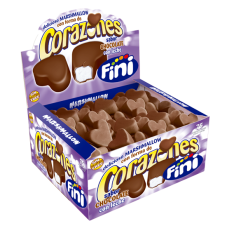 Corazones Chocolate con leche Fini