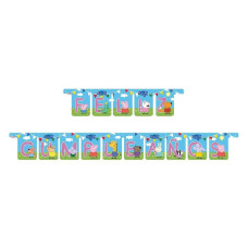 Guirnalda Cumple Peppa Pig