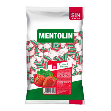 Caramelos Mentolín sabor fresa mentolada