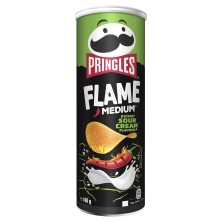 Pringles Flame Medium Sour Cream 160gr