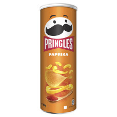 Bote de patatas pringles sabor Paprika 165gr