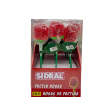 Rosas de Gelatina para San Valentín 15ud