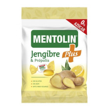 Mentolin Plus Jengibre Sin Azúcar