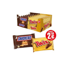 Lote Twix-snickers Pack 3udx14