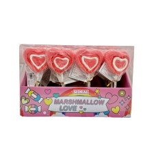 Pincho de nubes en forma de corazón