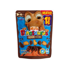 Dinosaurus Mini Dp Choco Leche 100gr 8ud