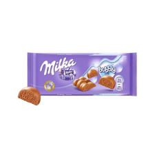 Tableta Milka Bubbly con chocolate con leche - 14 unidades