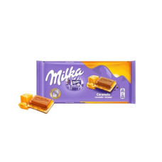 Tableta Milka Caramelo 100gx23ud