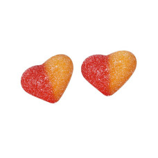 Corazones de melocotón