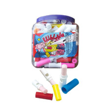 Silbatos con caramelo dextrosa 125uds