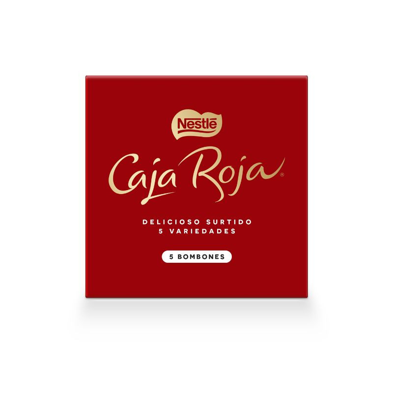 Caja roja de 43 gramos