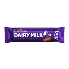 Chocolatinas Cadbury Dairy Milk Choco-leche 45gr caja con 12uds