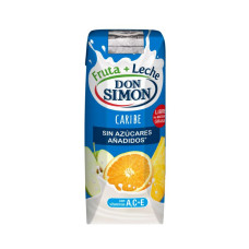 Zumo fruta+leche sabor caribe