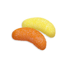 Gajos de naranja y limón de chuche