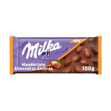 T. Milka Almendras Enteras 100g 18ud
