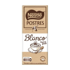 Tableta Postres Choco Blanco 170gx20ud