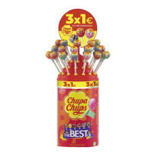 Chupa Chups Tubo 100ud 3x1€