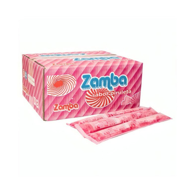 Polos sabor piruleta de Zamba