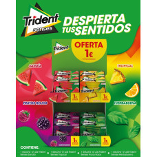 Lote Trident Senses 48ud 1€