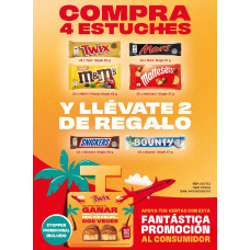 Lote Choco Mars 4est+2 S/c