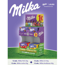 Lote Milka Mix 35gr 48ud 1e€