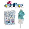 Piruletas Azulitos en bote de 120 + 10 uds