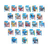 Sobres 3d Hot Wheels Car Blister 24ud