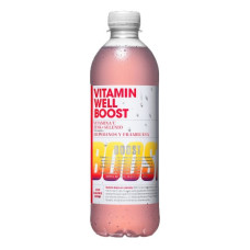 Vitamin Well Bosst sabor arándano y frambuesa de 0,50L 12ud