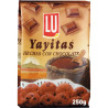 Yayitas sabor a chocolate bolsa de 250gr 14ud