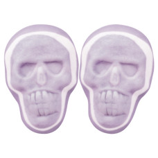 Calaveras rellenas de gelatina estuche con 75uds