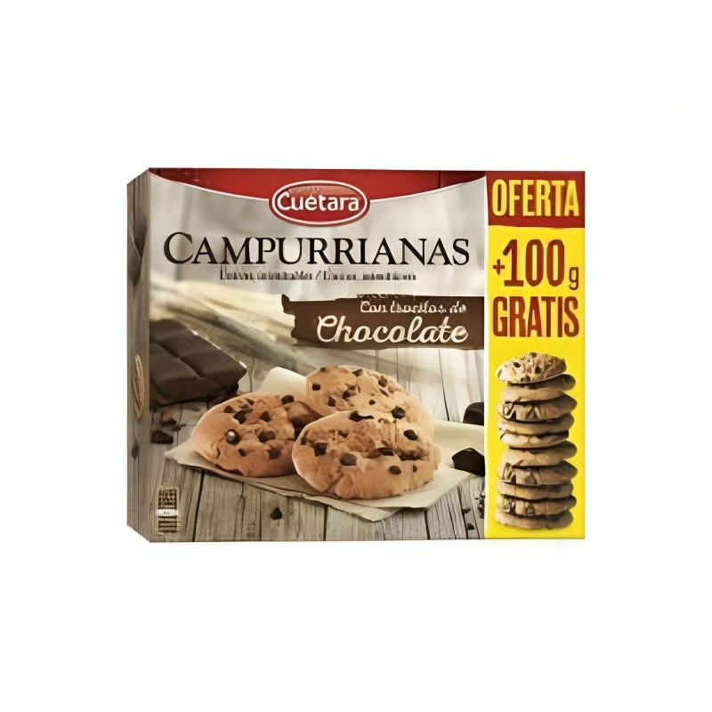 Campurrianas Trozos Choco 350g+100 6ud