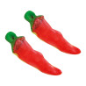 Chuches rellenas en forma de chiles picantes estuche 75uds