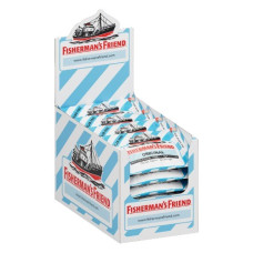 Caramelos Fishermans Original sin azúcar en estuche 24uds