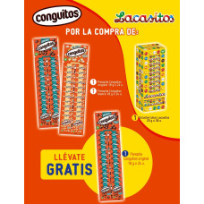 Lote Panoplias Conguitos + Tubos Lacasitos