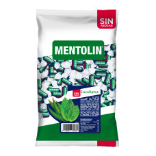 Caramelos Mentolin sabor eucalipto sin azúcar bolsa de 1kg