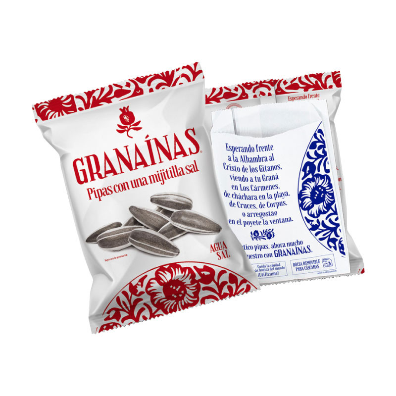 Pipas Granainas agua sal 10ud