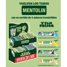 Ex Tubos Mentolin 48ud