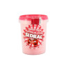 Algodón de azúcar sabor a  fresa de Sidral 12uds