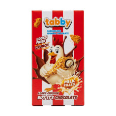 Tabby Crunchy Cocolate 50gr 12ud