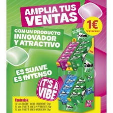 Lote Trident Vibes 64ud 1€
