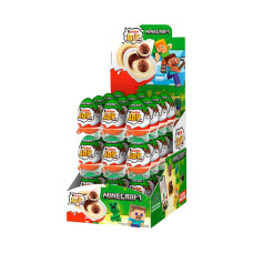Huevos Kinder Joy colección Minecraft estuche de 36ud