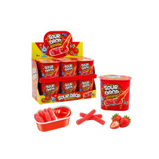 Sour Drop Fresa 18ud 50gr