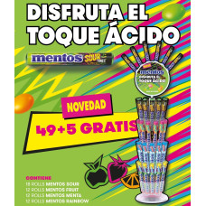 Pack Mentos Sour Espiga 49+5 Ud
