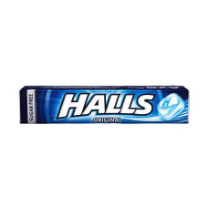 Caramelos Halls sabor eucalipto mentolado sin azúcar