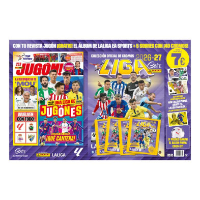 Carton Liga Este 26/27+revista Jugon N.233 1ud