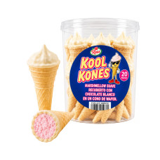 Kool Kones Chocolate Blanco 20ud 15gr