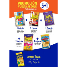 Ex Jumper Familiar 5+1s/c York Queso (+ Jojito 125gr)