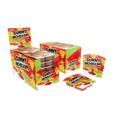 Gummy Nachos & Dips 51g 12ud